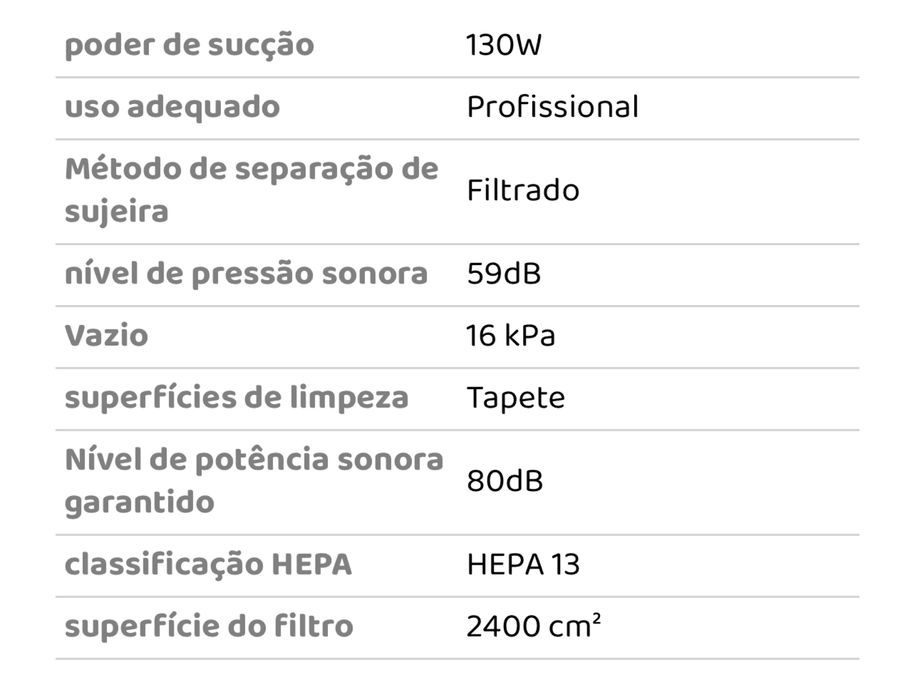 Aspirador NILFISK Vu500 15
