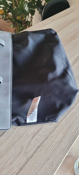 Szara torebka do ręki eco-skóra New Look