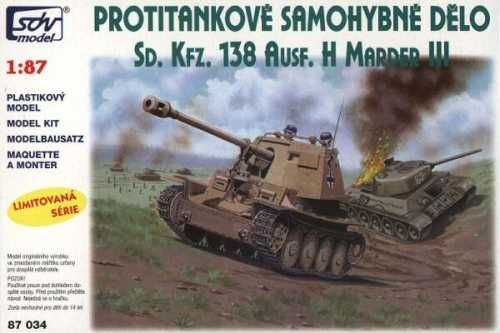 Kit, Modelismo , SdKfz 138 Marder III , escala 1:87 SDV Model