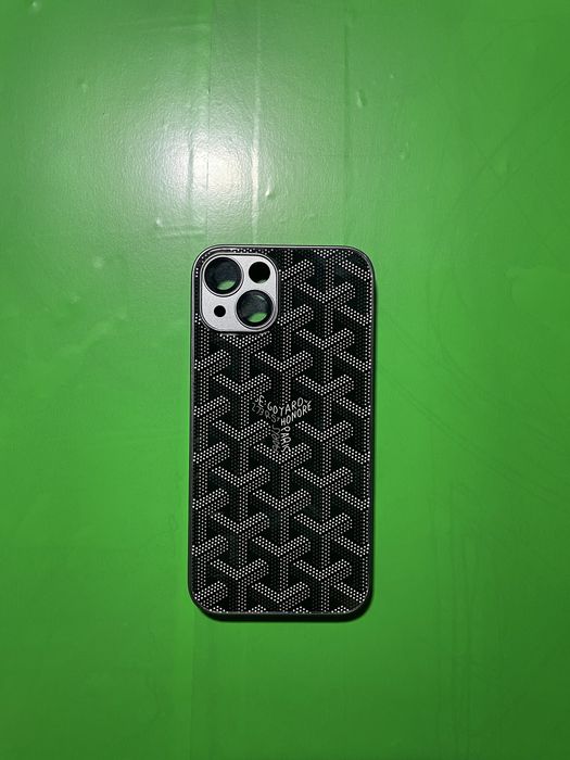 Capa Goyard Preta Iphone 14