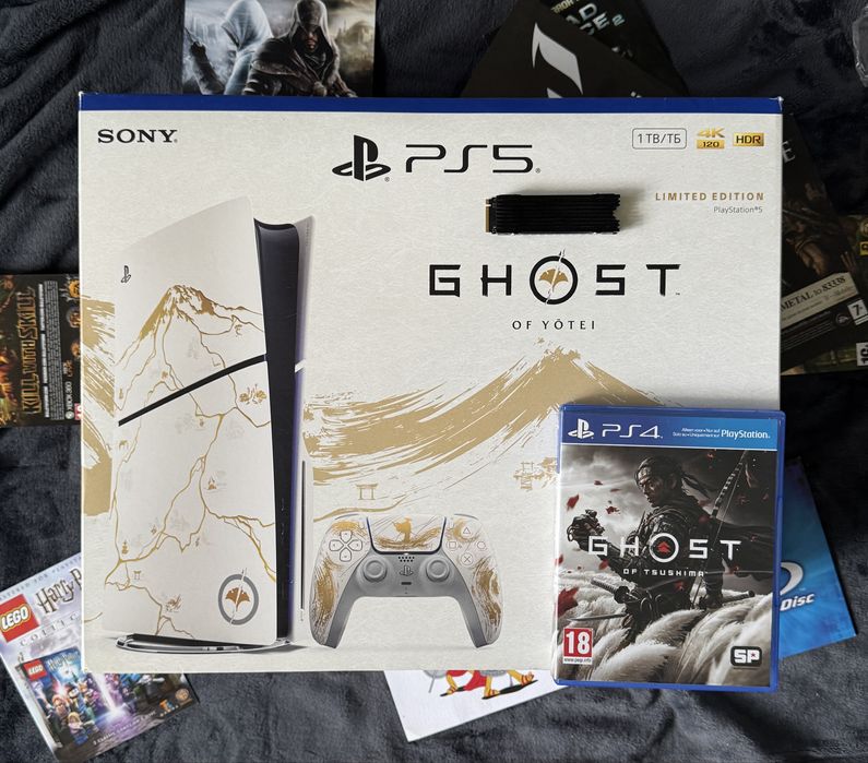 PlayStation 5 slim blu-ray  1TB Ghost of Yōtei Limited Edition