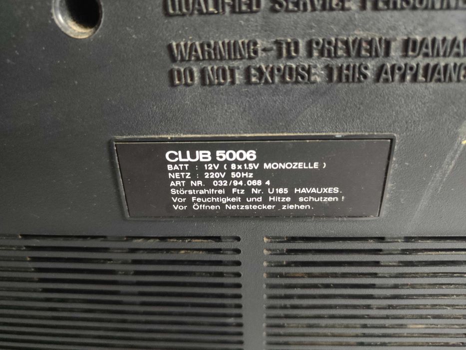 Radiomagnetofon Studio Technik CLUB 5006