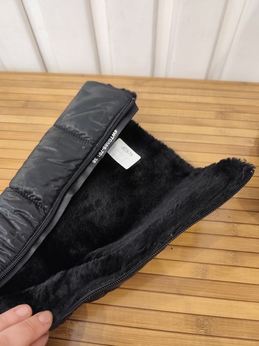 Чоботі дутіки на танкетці