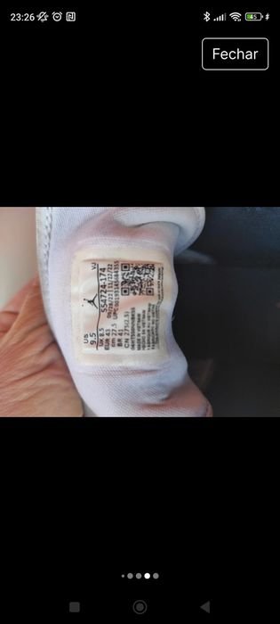 Tennis Tennis Nike Air Jordan azuis escuros, bota em excelente estado