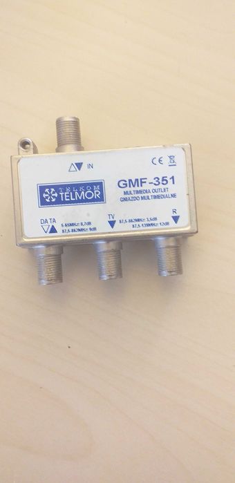 Rozdzielacz Gniazdo multimedialne Telkom-Telmor GMF-351