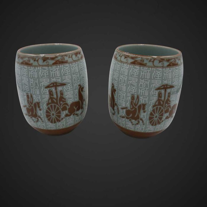 Czarki ceramiczne stylu chińskiej dynastii Han b5/111652