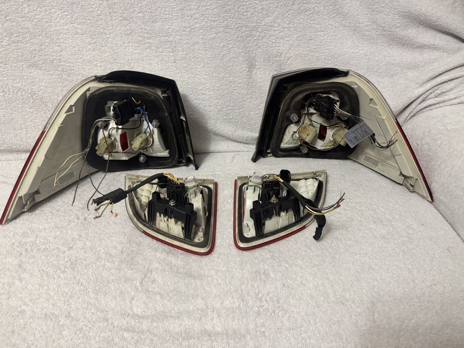 Задні стопи БМВ Е61 рестайл + 4 фішки підключення