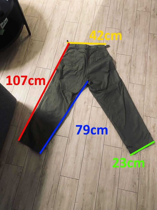 M58 Spodnie Kontraktowe Militarne HÆREN 1969 rok rozmiar 48