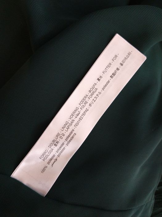 Sukienka plisowana midi ZARA