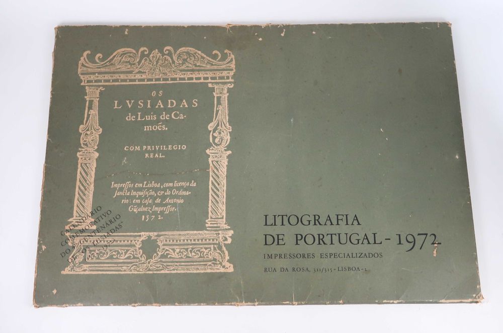 Calendário Comemorativo 4º Cent "Os Lusíadas", Litogr Portugal 1972
