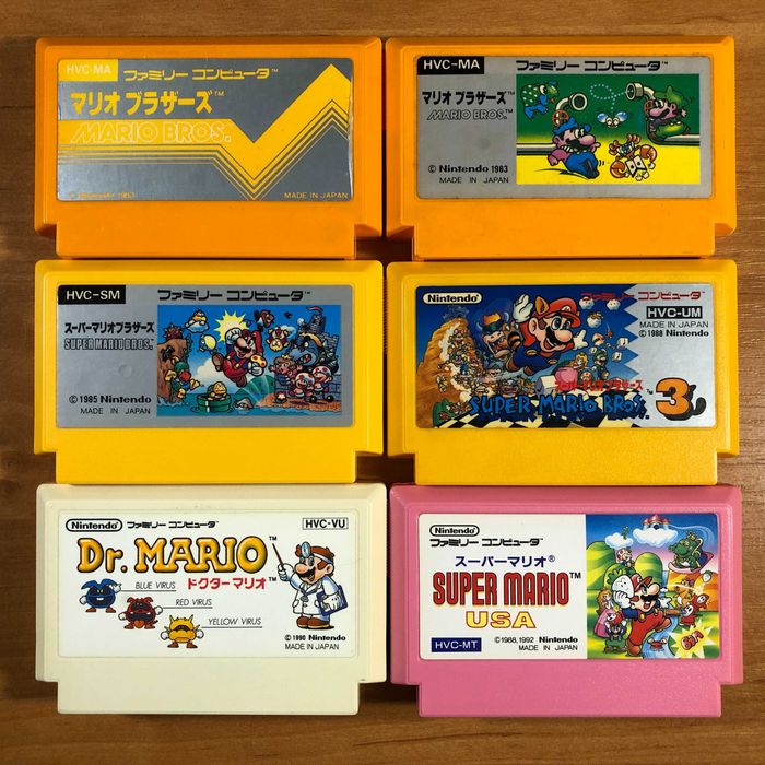 Mario Collection Famicom Dendy Nes Nintendo оригінальні картриджі ретро