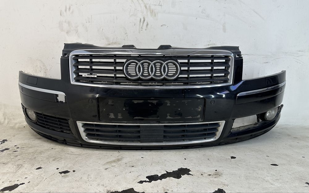 Audi A8 D3 zderzak przedni przód radar 4xPDC przedlift