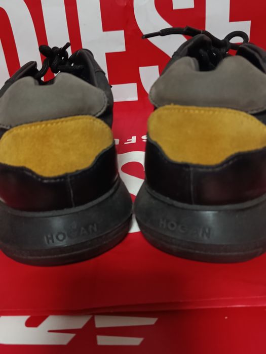 Мужские новые  кожанные кроссовки Hogan Італия раз.42 ,стелька 27,5см