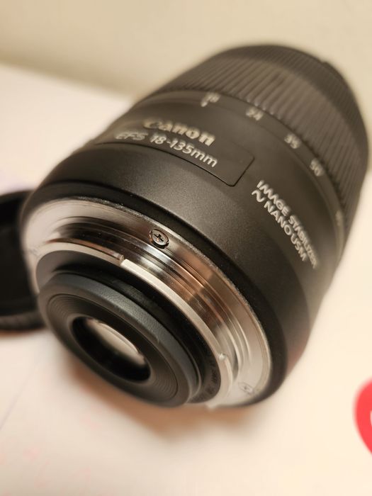 Lente canon 18-135mm USM