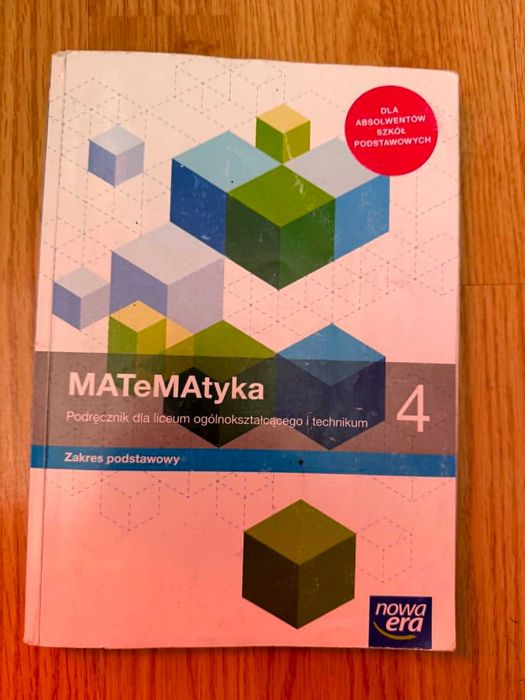 Matematyka 4 - podręcznik - zakres podstawowy
