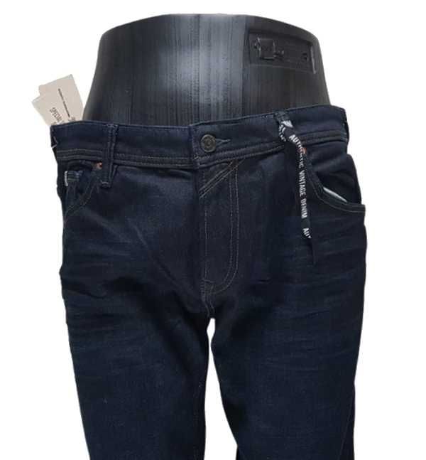 Nowe męskie jeansy Tom Tailor Aedan - Straight - granatowe oryg. rozmiar - W34/L32
