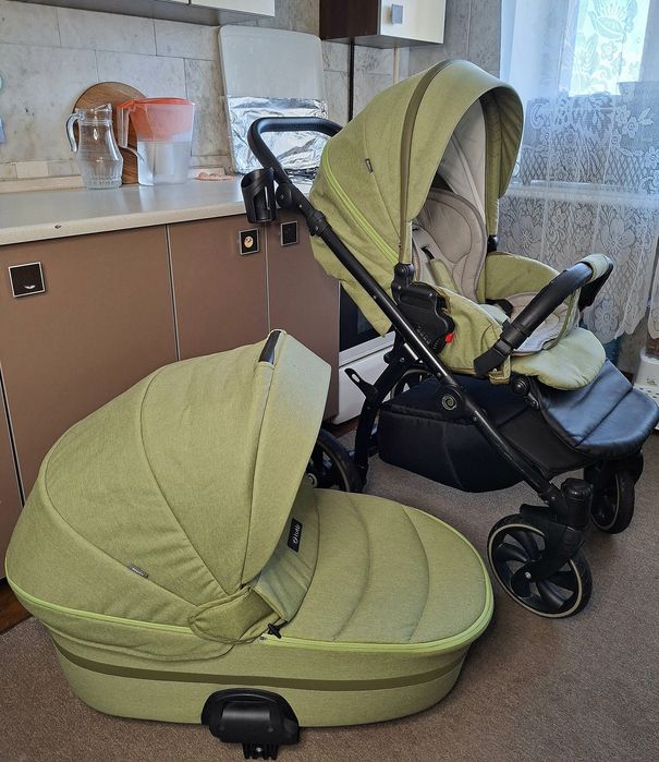 Коляска 2 в 1 Tutis uno,дитячий візочок люлька