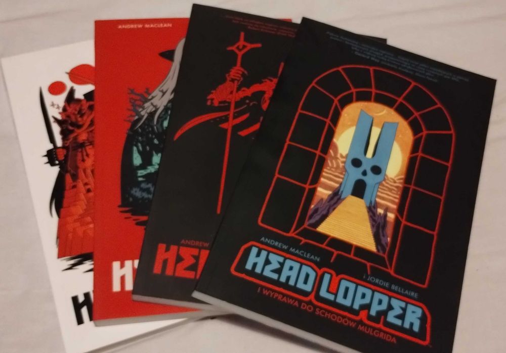 Komiks HEAD LOPPER (tom 1-4)