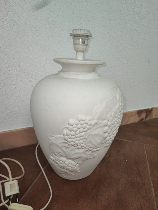 Candeeiro em cerâmica