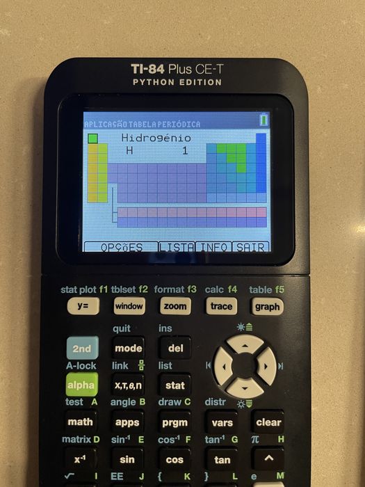 Calculadora Gráfica TI-84 Plus CE-T (usada)