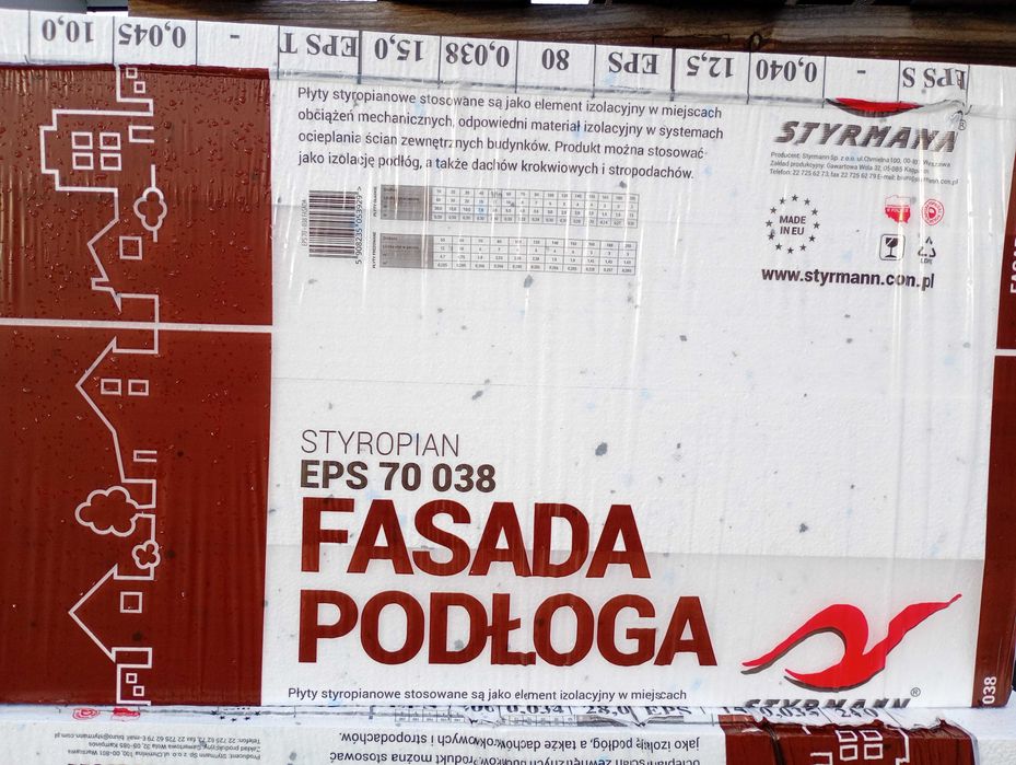Styropian fasada podłoga EPS70 038