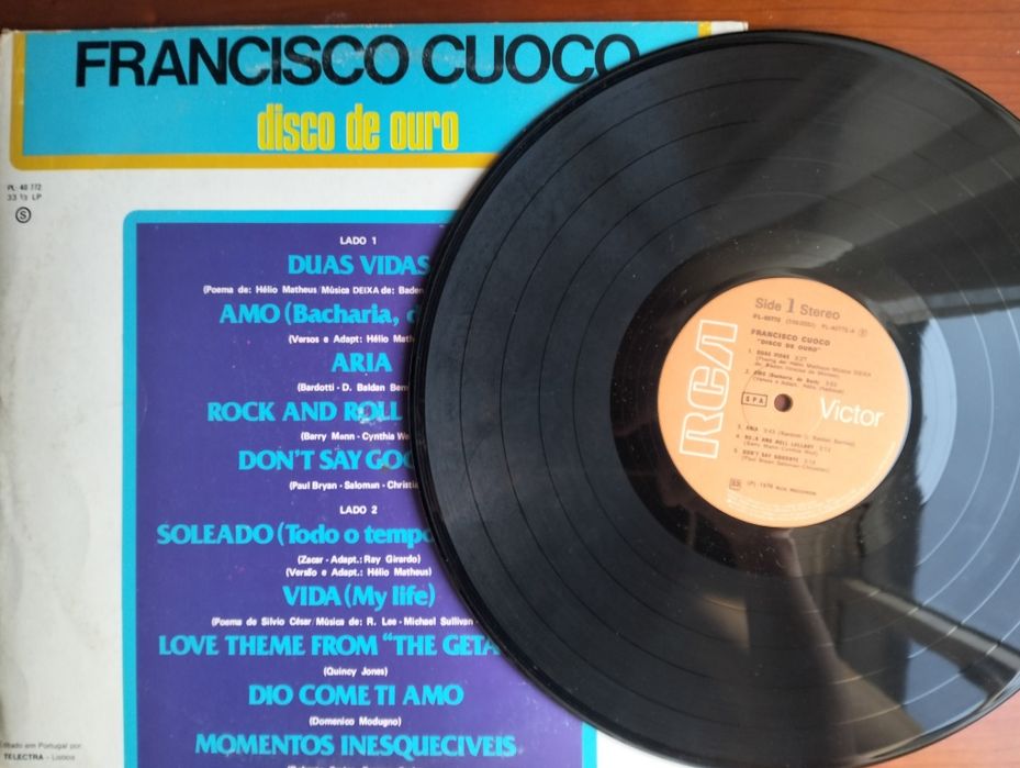 Disco de vinil LP Francisco Cuoco