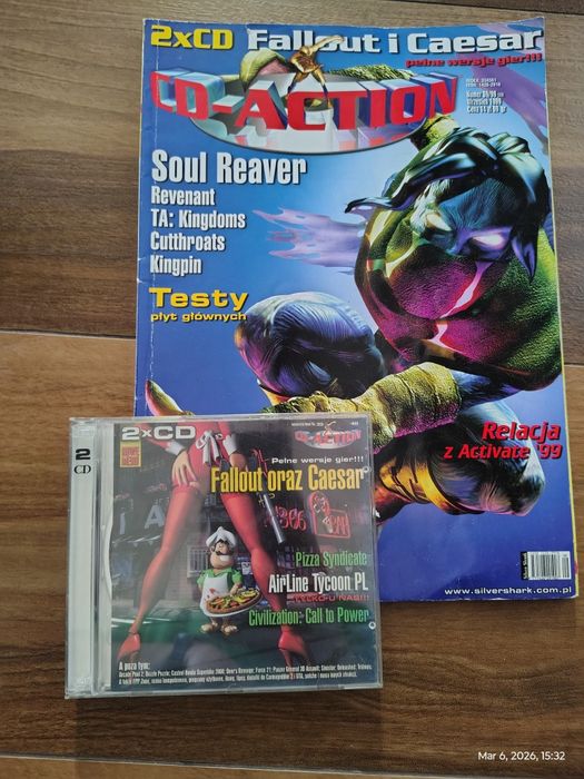 CD Action 09/99 + 2 płyty CD (Fallout)