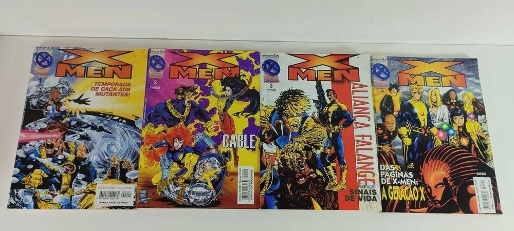 Lote 19 Revistas BD Marvel Comics X-Men e Wolverine em Português