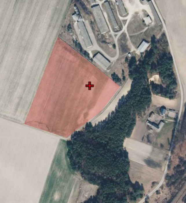 Dzialka 2,63 ha pod fotowoltaikę/OZE