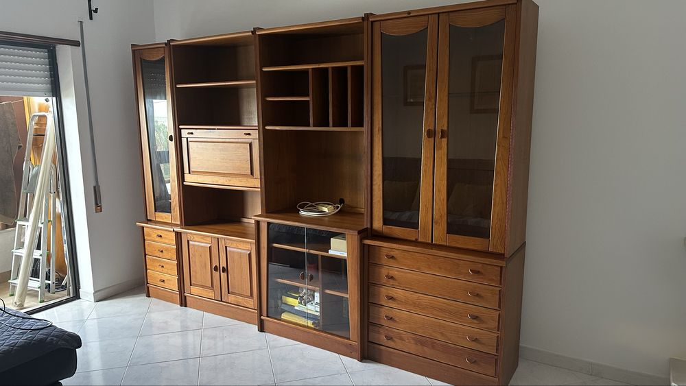 Movel modelar madeira sala de estar
