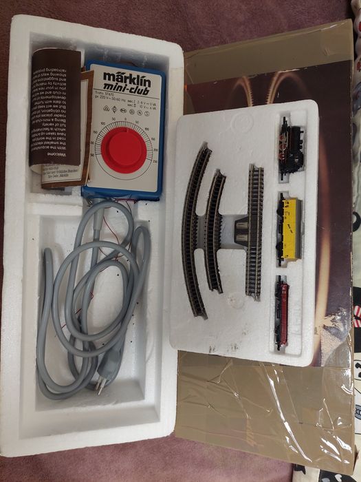 Железная дорога, Marklin mini-club, масштаб Z (1:220)