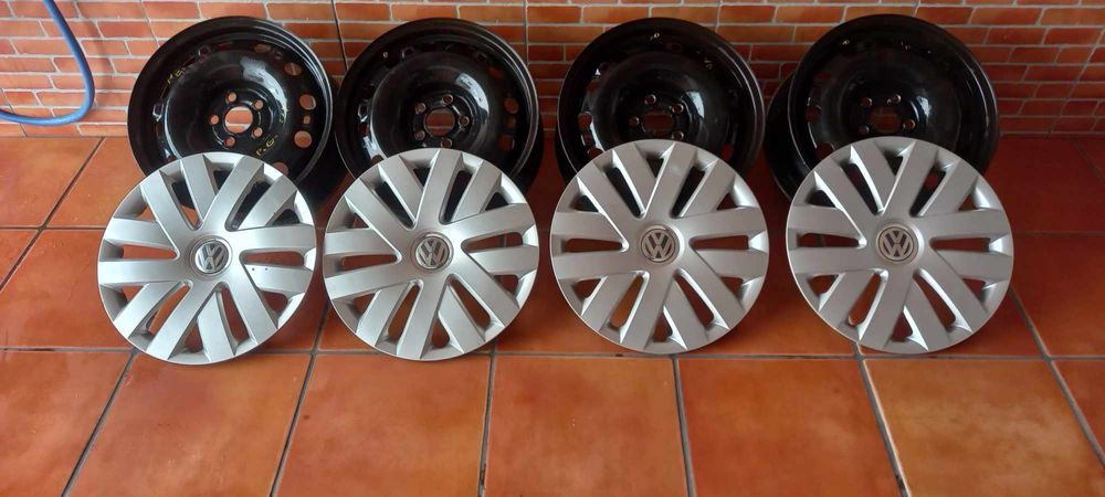 Jantes e tampões VW Polo