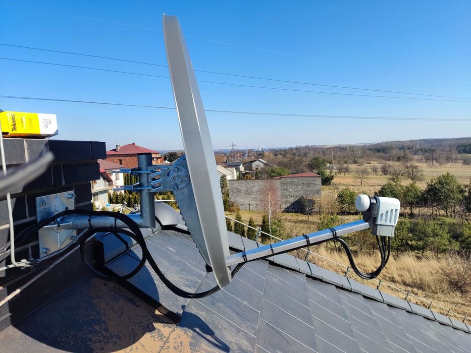 Montaż Ustawianie Regulacja Anten Telewizyjnych SAT DVB-T