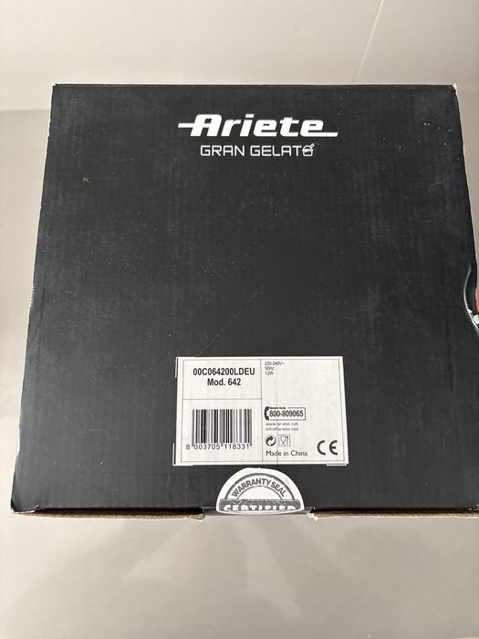 Maquina gelados Ariete