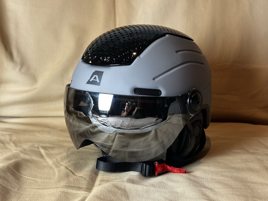Kask narciarski / snowboardowy z szybą Alpine Pro Zewede roz.S