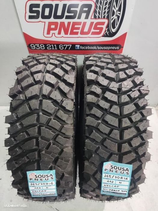 2 pneus novos 265-70r16 nelcaf ( recauchutados) oferte dos portes