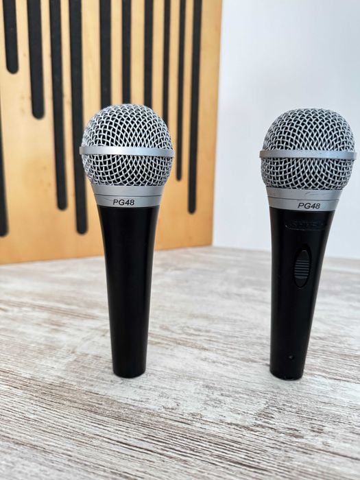 2 Shure PG48 – microfone dinâmico64563870318083121