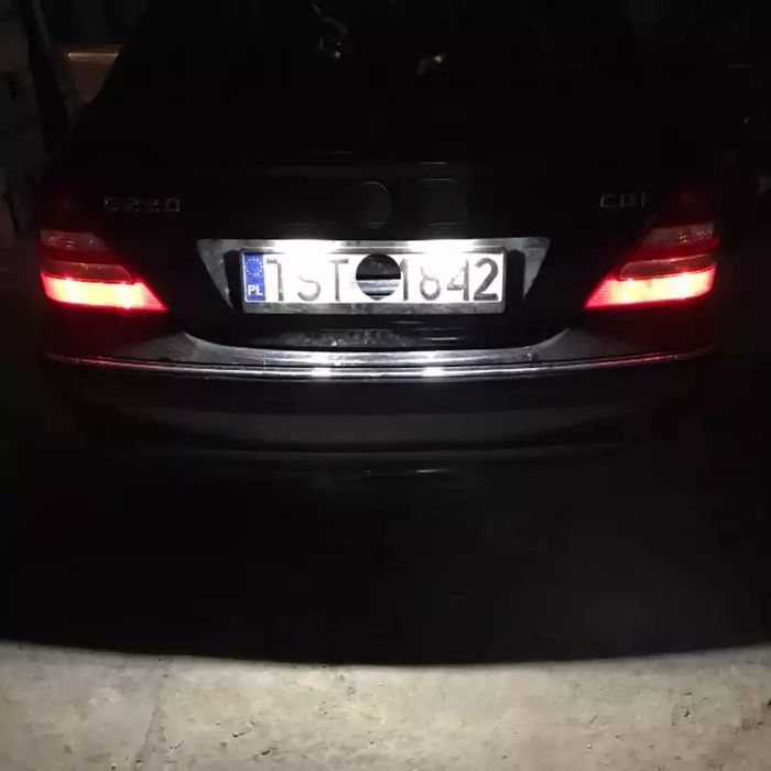 Подсветка номерного знака мерседес w203 w204 w210 w211 w212 w220 w221