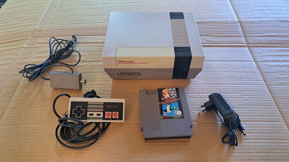 Consola Nintendo Nes Pistola Zapper Jogos Nes Retro Gaming
