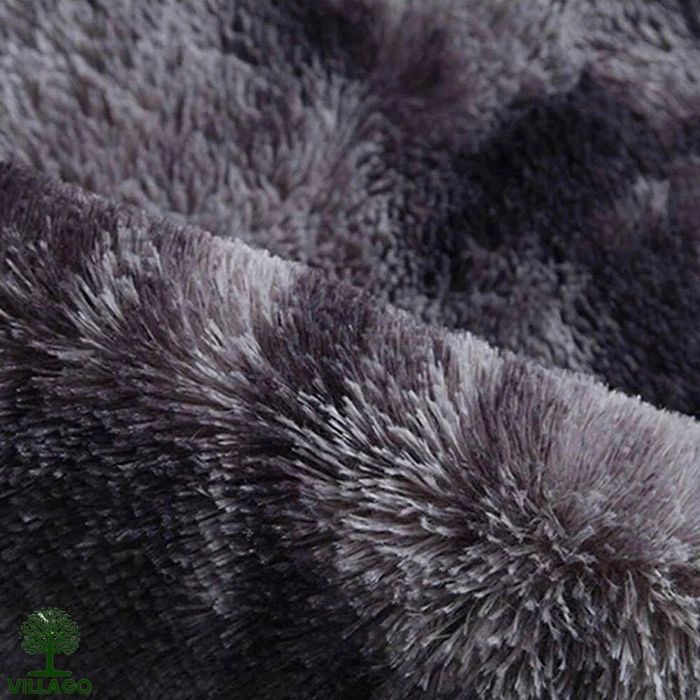 NOWY Dywan Villago Shaggy Grey - Ciemny Szary 120x160 Miękki Gruby