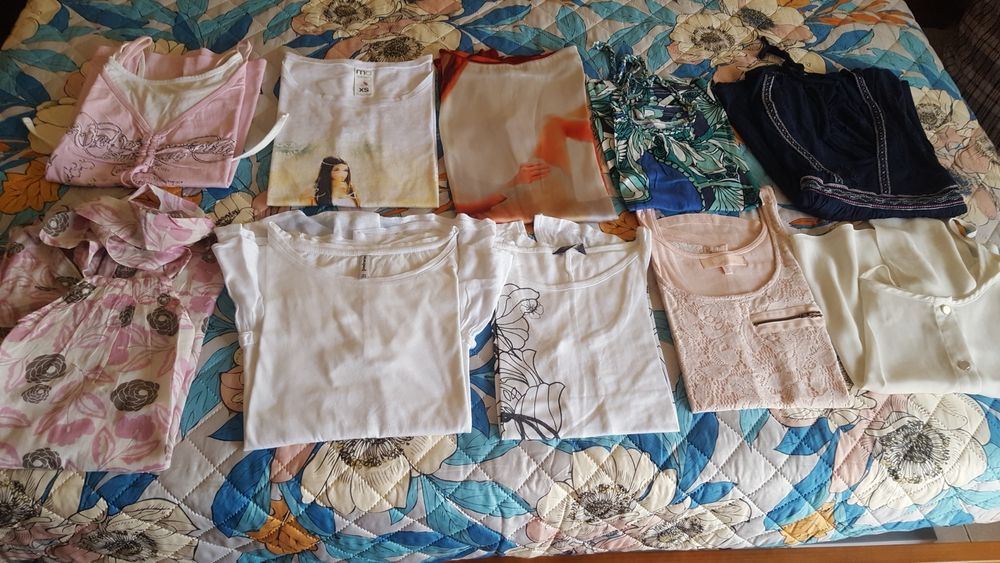 Conjunto de 10 blusas tamanho S