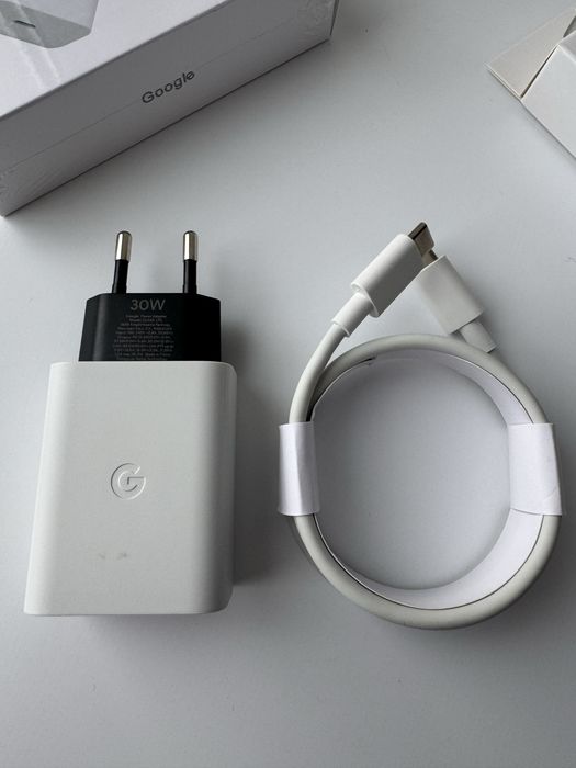 Быстрая зарядка google pixel 8 30w блок кабель гугл піксель оригінал