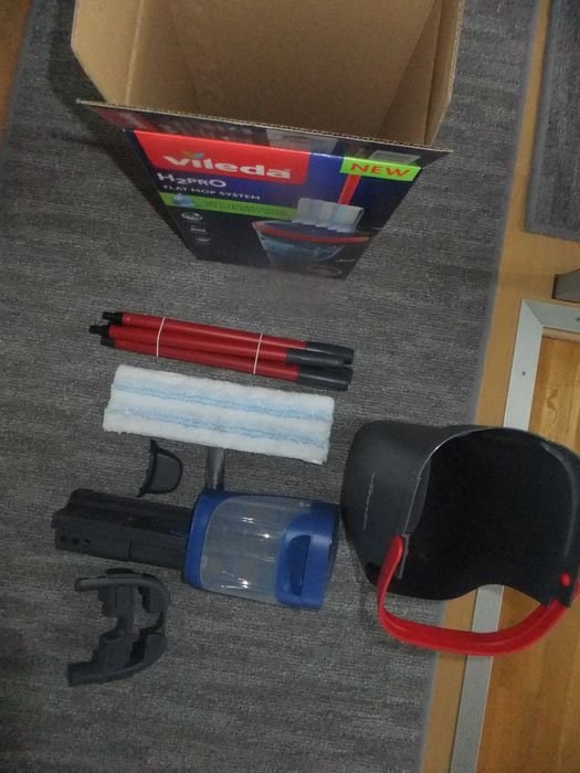 Mop Vileda H2prO z wiadrem NOWY-Odbiór OSOBISTY- NIE WYSYŁAM