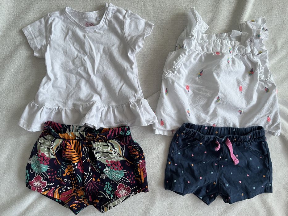 Ubranka paka dla dziewczynki rozm.62 H&M, reserved, Cool Club inne