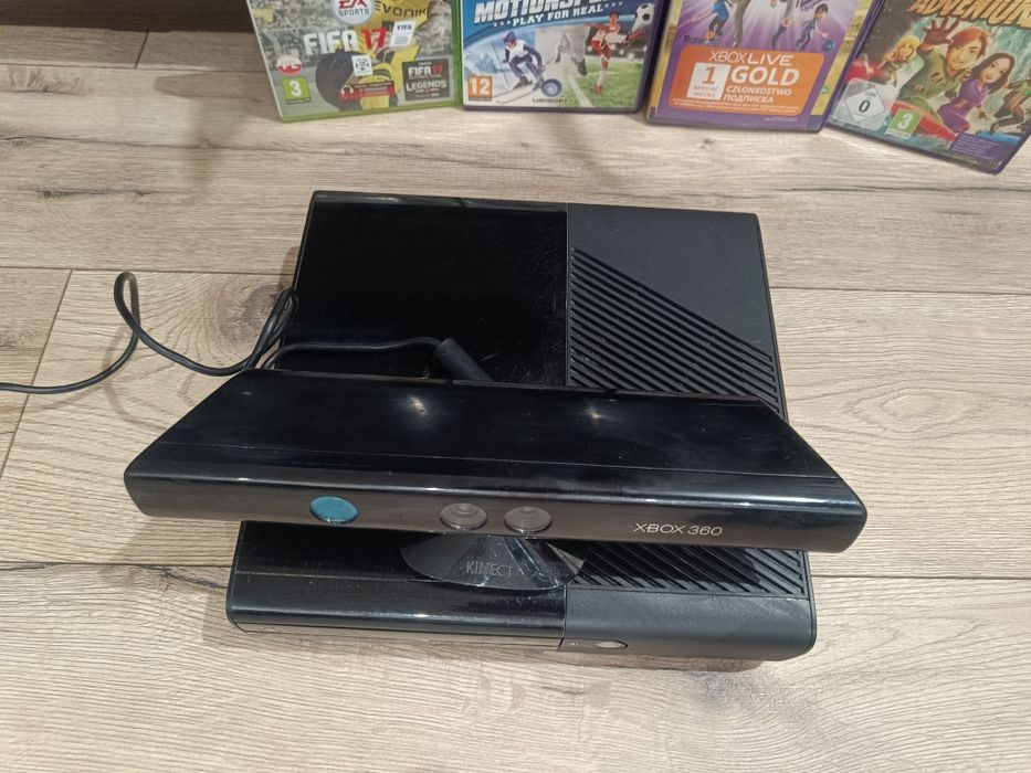 Xbox 360 gry 1xpad kamera