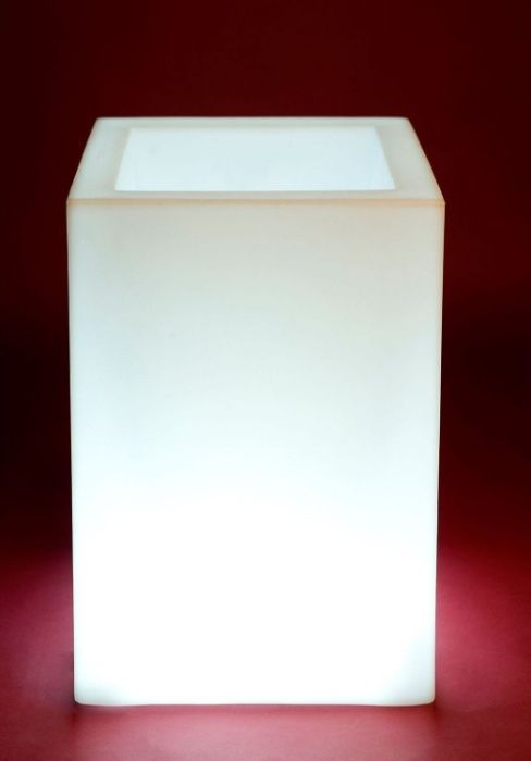 Vasos decorativos com luz