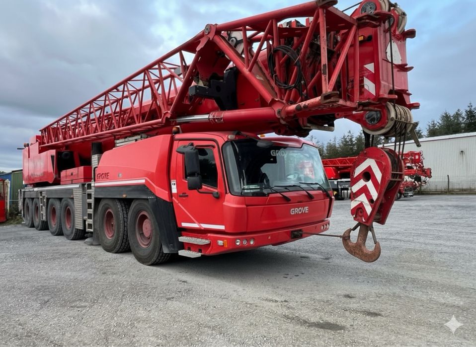 Usługi dźwigowe - żurawie samojezdne / Spierings mobilny dźwig wieżowy