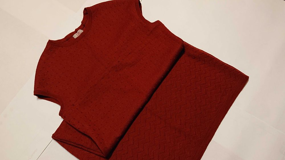 Женское вязаное платье Rito M L 46 48 шерсть шерстяное трикотаж