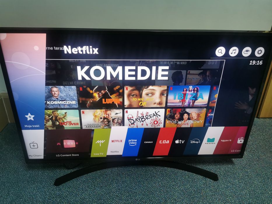 Lg 43 4k uhd HDR dvbt2 transport