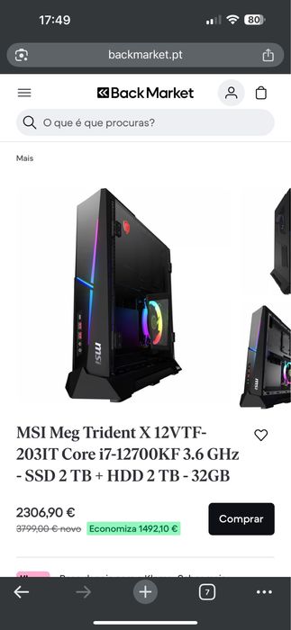 Torre gaming - roda tudo